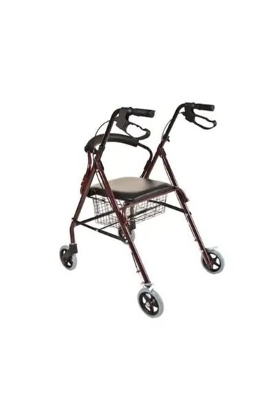 Emek sağlık ithal rollator - 4 tekerli oturmalı rollator