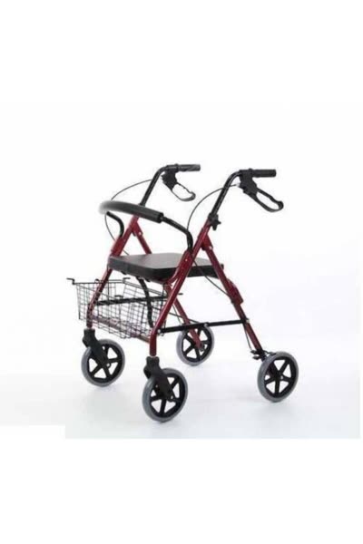 4 Tekerlekli Rolatör Walker – Hafif ve Ergonomik