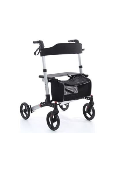 Tekerlekli Alüminyum Yürüteç - Hafif ve Ergonomik