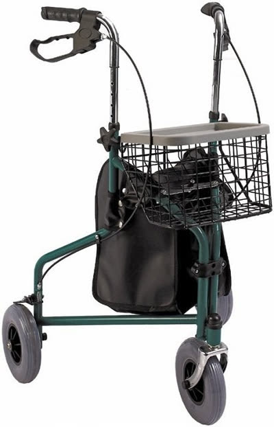Üç tekerlekli rollator – Hafif yürüteç | Karadeniz Medikal