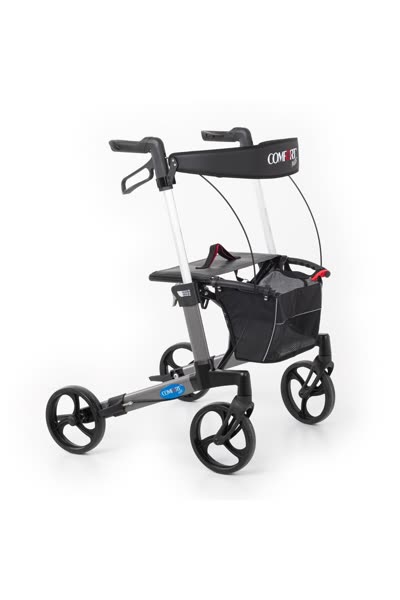 Spırıt X3 Gri Alüminyum Lux Rolatör Yürüteç